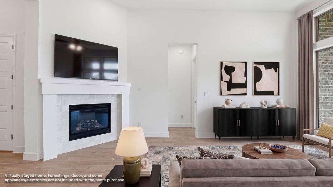 Furnished interior view inside a new home in Meraki, Forney (Image 7).