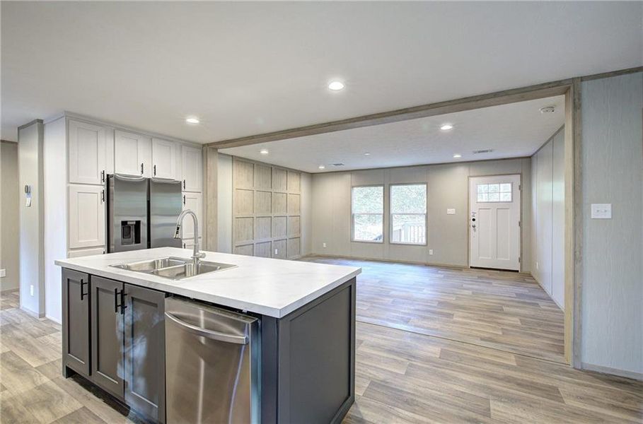 Furnished interior view inside a new home in , Talking Rock (Image 11).