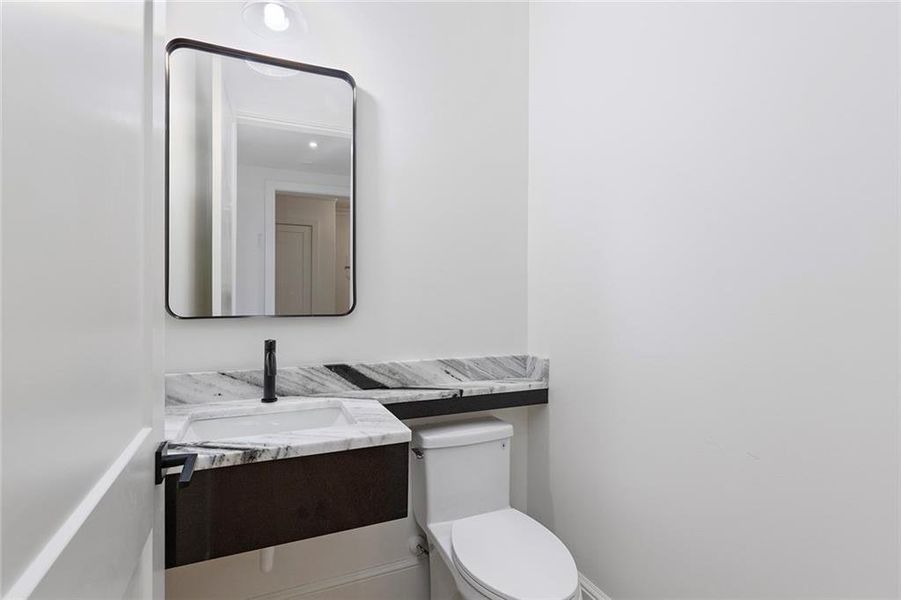 Furnished interior view inside a new home in , Atlanta (Image 10).