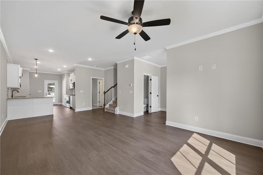 Spacious, unfurnished interior of a new home in , Monroe (Image 22). Spacious, unfurnished interior of a new home in , Monroe (Image 22).