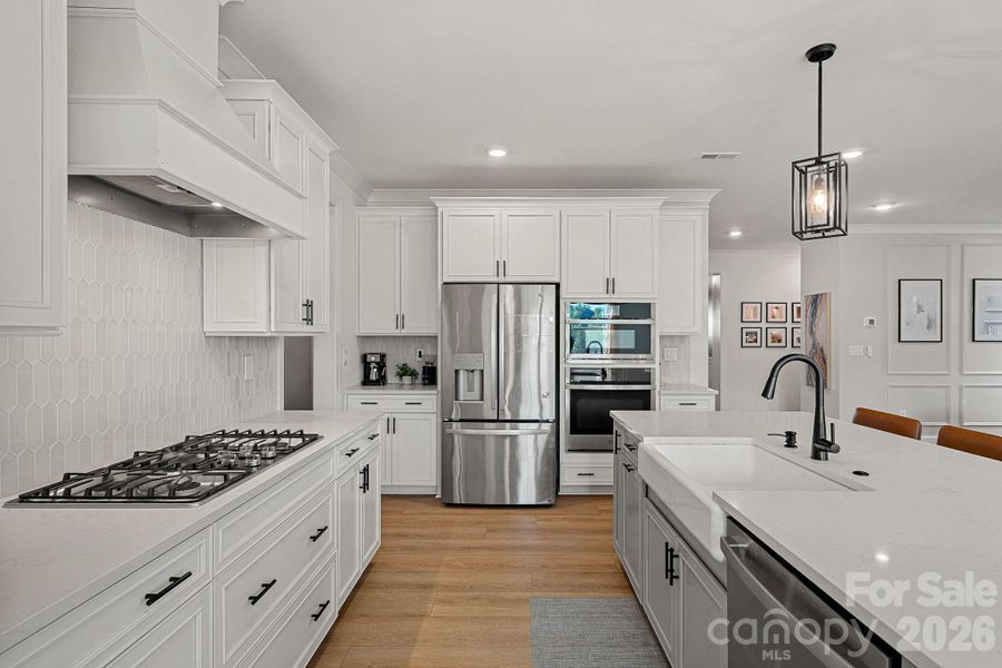 Furnished interior view inside a new home in , Huntersville (Image 13).