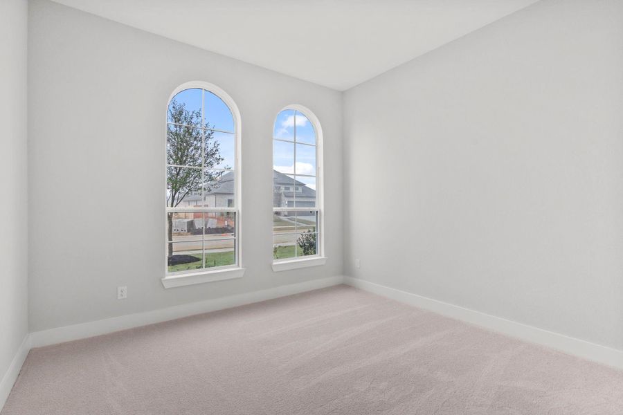 Plenty of light and character in the 1st floor secondary bedroom.