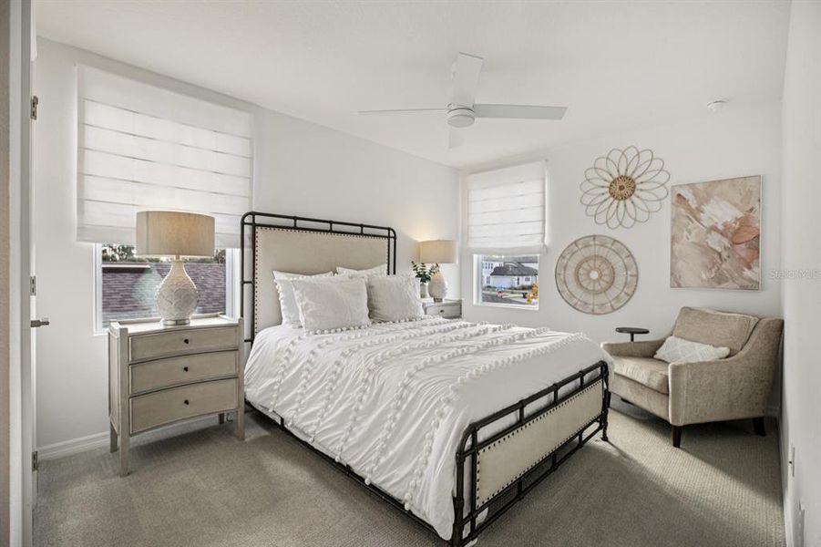 Furnished interior view inside a new home in Northlake Classical, Winter Garden (Image 51). Furnished interior view inside a new home in Northlake Classical, Winter Garden (Image 51).