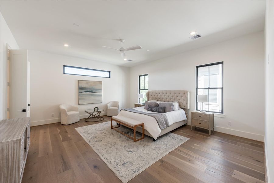Furnished interior view inside a new home in , Houston (Image 16).