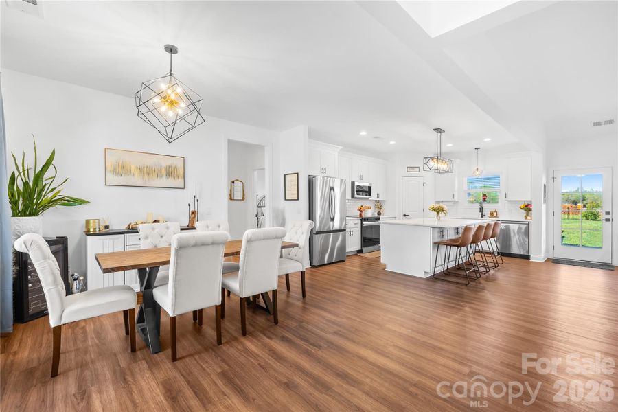Furnished interior view inside a new home in , Salisbury (Image 14).