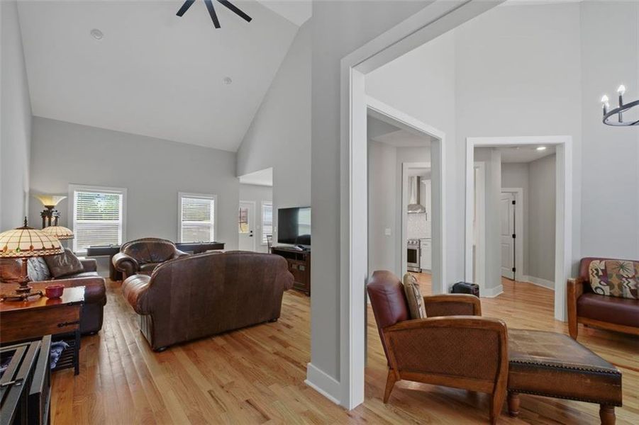 Furnished interior view inside a new home in , Canton (Image 5).