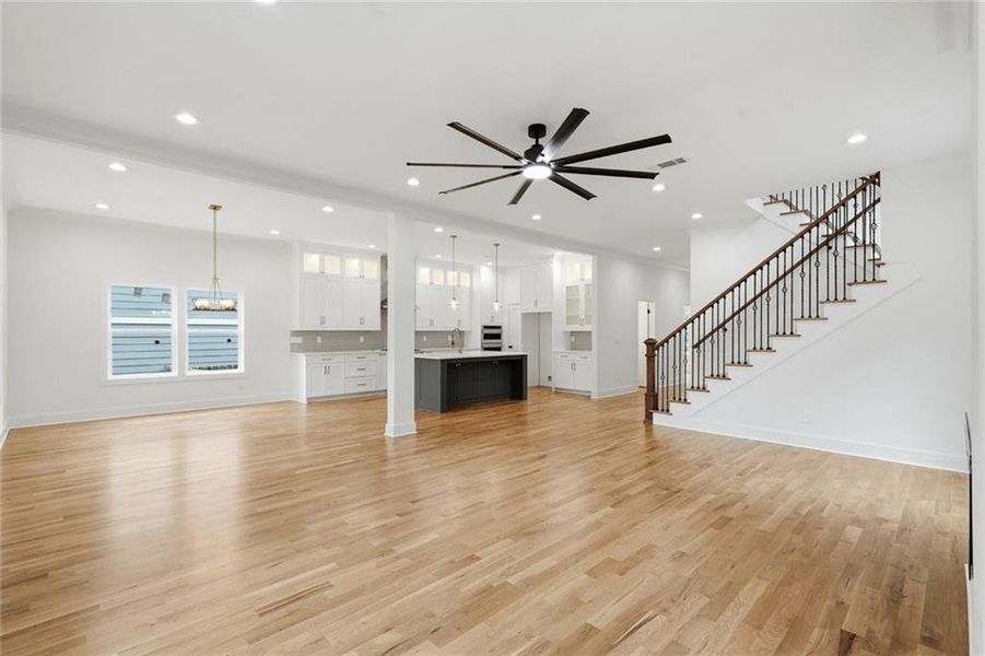 Spacious, unfurnished interior of a new home in , Avondale Estates (Image 19). Spacious, unfurnished interior of a new home in , Avondale Estates (Image 19).