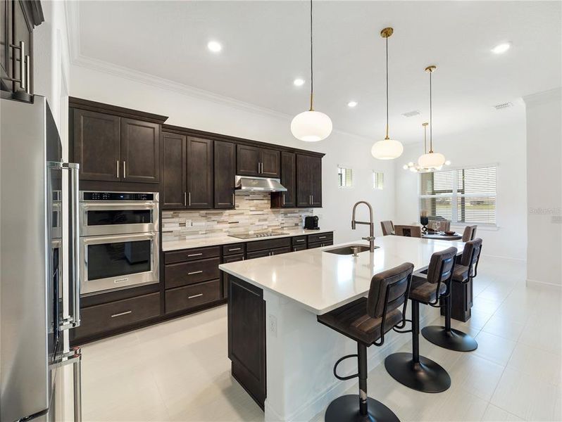 Furnished interior view inside a new home in , Ocala (Image 18).