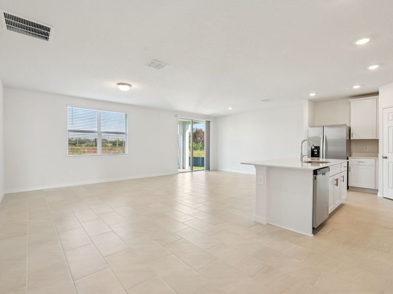 Spacious, unfurnished interior of a new home in The Meadow at Crossprairie, St. Cloud (Image 7). Spacious, unfurnished interior of a new home in The Meadow at Crossprairie, St. Cloud (Image 7).