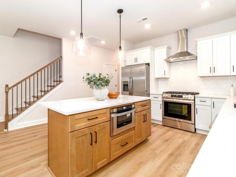 Furnished interior view inside a new home in , Charlotte (Image 16).