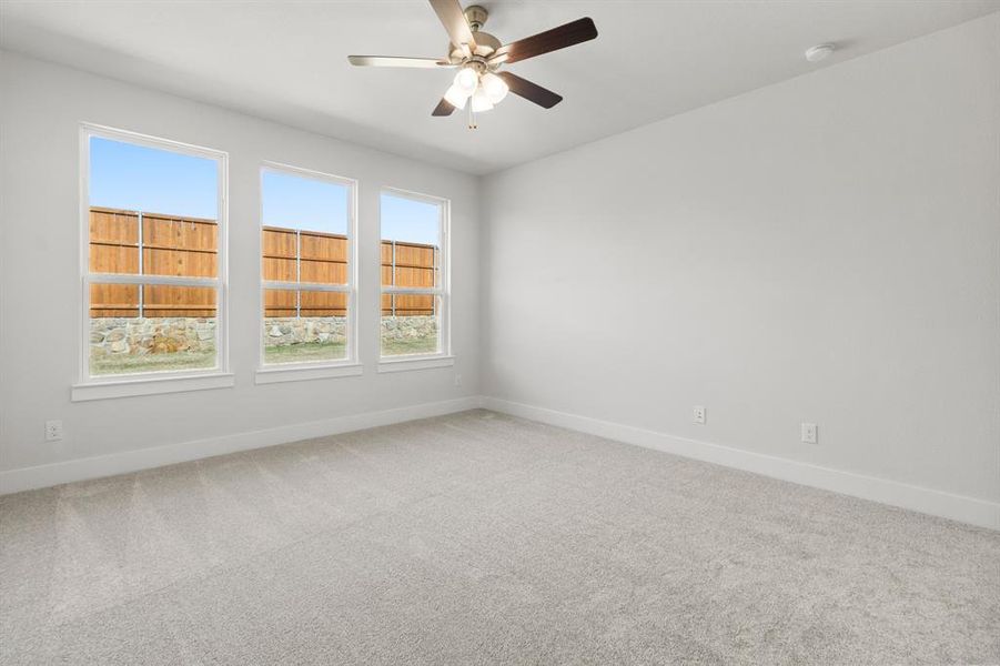 Spacious, unfurnished interior of a new home in Lyons Crest Estates, Garland (Image 28). Spacious, unfurnished interior of a new home in Lyons Crest Estates, Garland (Image 28).