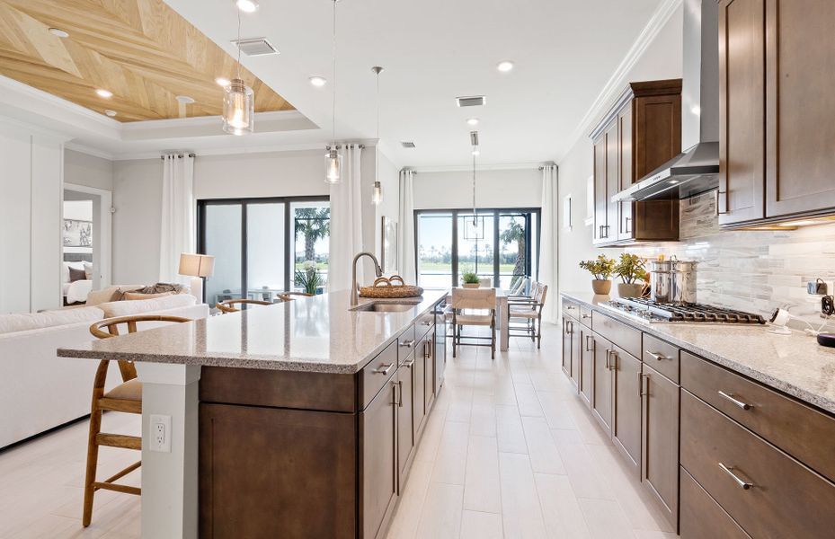Representative furnished interior of a home built from the Prestige by Del Webb in Del Webb Tradition, Port St. Lucie (Image 33).