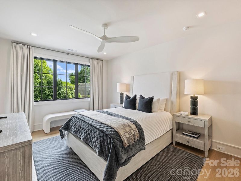 Upper level guest suite 3 with full bath