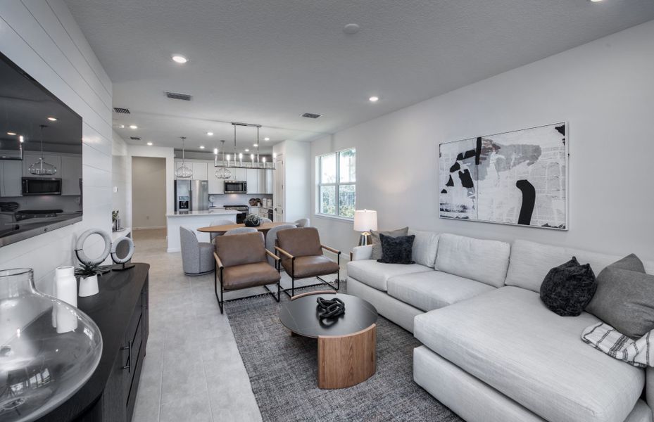 Representative furnished interior of a home built from the Colton by Pulte Homes in Legacy Groves, Nokomis (Image 5).