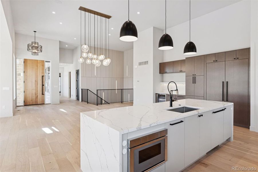 Furnished interior view inside a new home in , Littleton (Image 6).