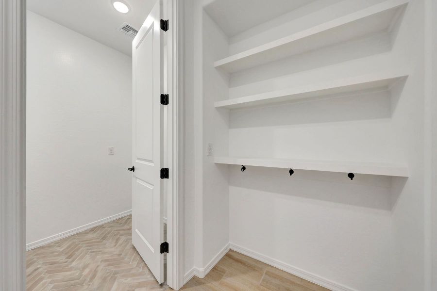 Representative unfurnished interior of a home built from the Ash by Mattamy Homes in Las Ventanas, Goodyear (Image 16). Representative unfurnished interior of a home built from the Ash by Mattamy Homes in Las Ventanas, Goodyear (Image 16).