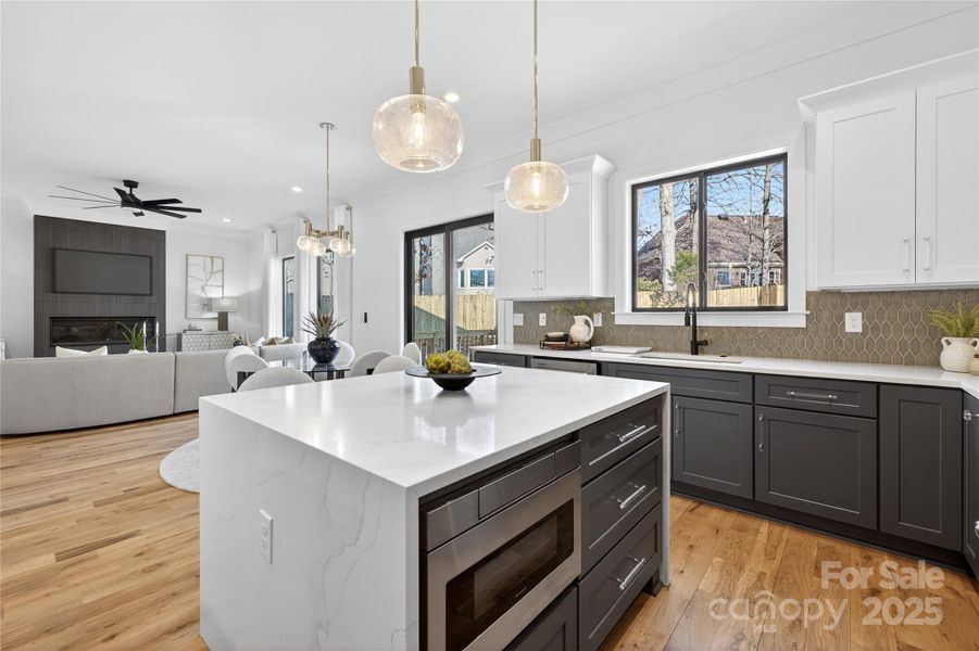 Furnished interior view inside a new home in , Charlotte (Image 19).