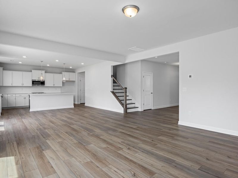 Spacious, unfurnished interior of a new home in Woodland Crossing, Zebulon (Image 15).