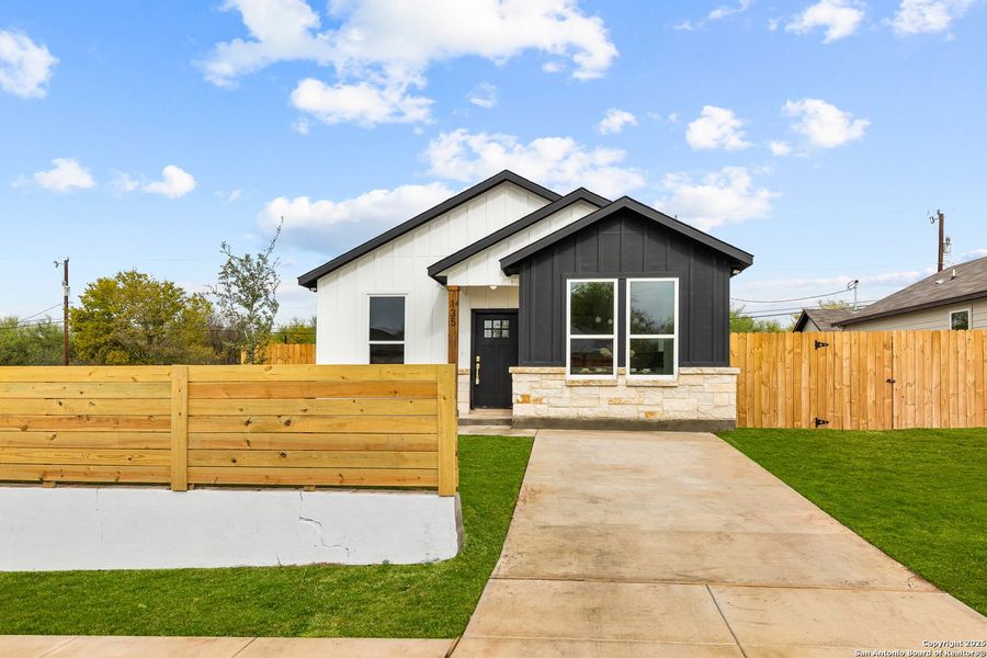 Exterior details and patio area of a home in , San Antonio (Image 3). Exterior details and patio area of a home in , San Antonio (Image 3).
