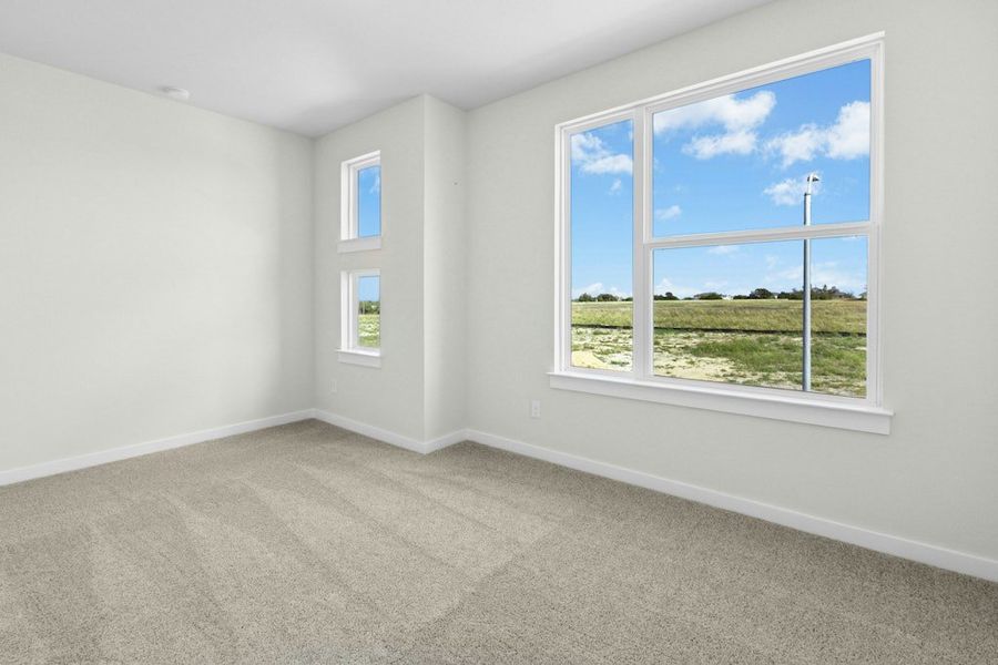 Spacious, unfurnished interior of a new home in University Heights, Round Rock (Image 27).