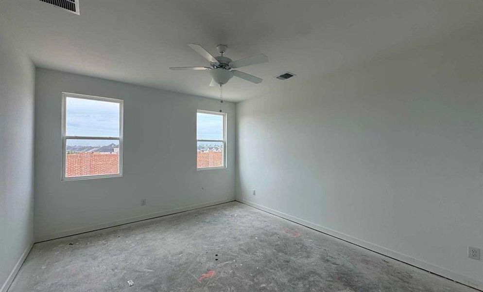 Primary Bedroom Construction Progress