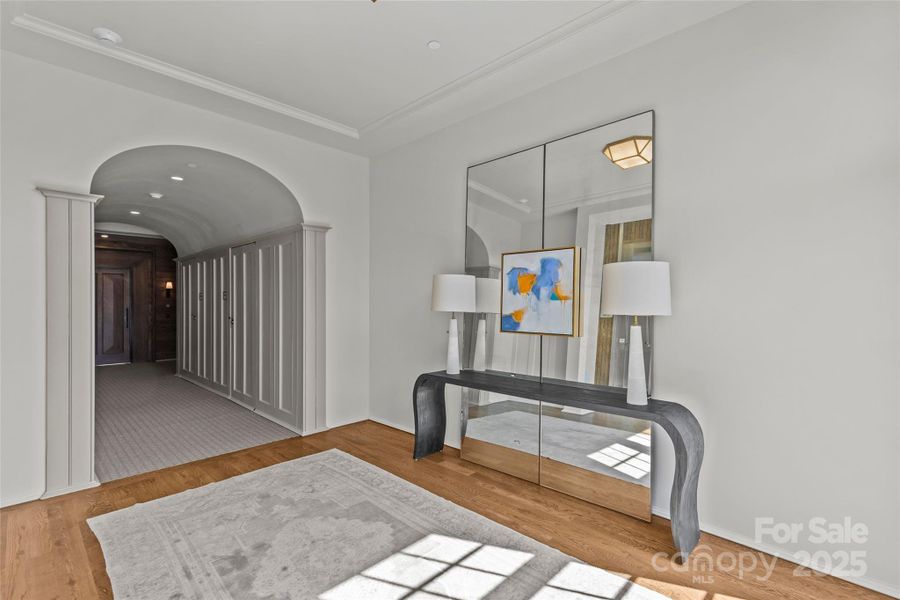 Furnished interior view inside a new home in , Charlotte (Image 8).