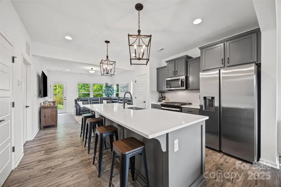 Furnished interior view inside a new home in , York (Image 8).