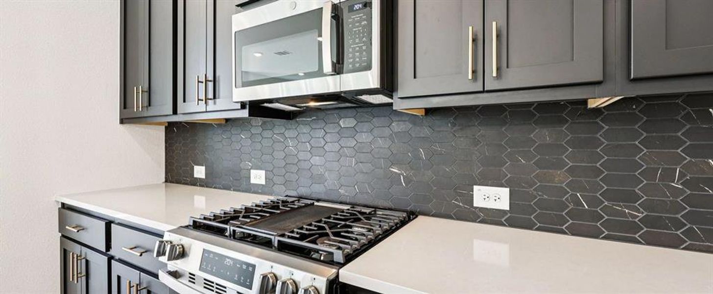 Kitchen featuring the Noir Collection