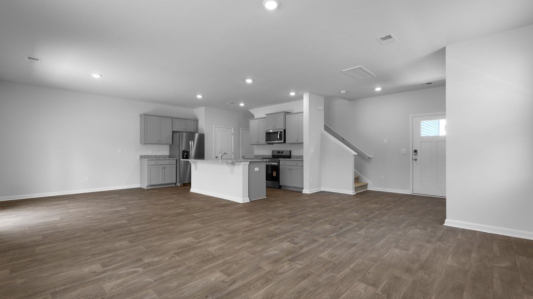 Representative unfurnished interior of a home built from the Aisle by D.R. Horton in Pine Hills at Cane Bay, Summerville (Image 16).