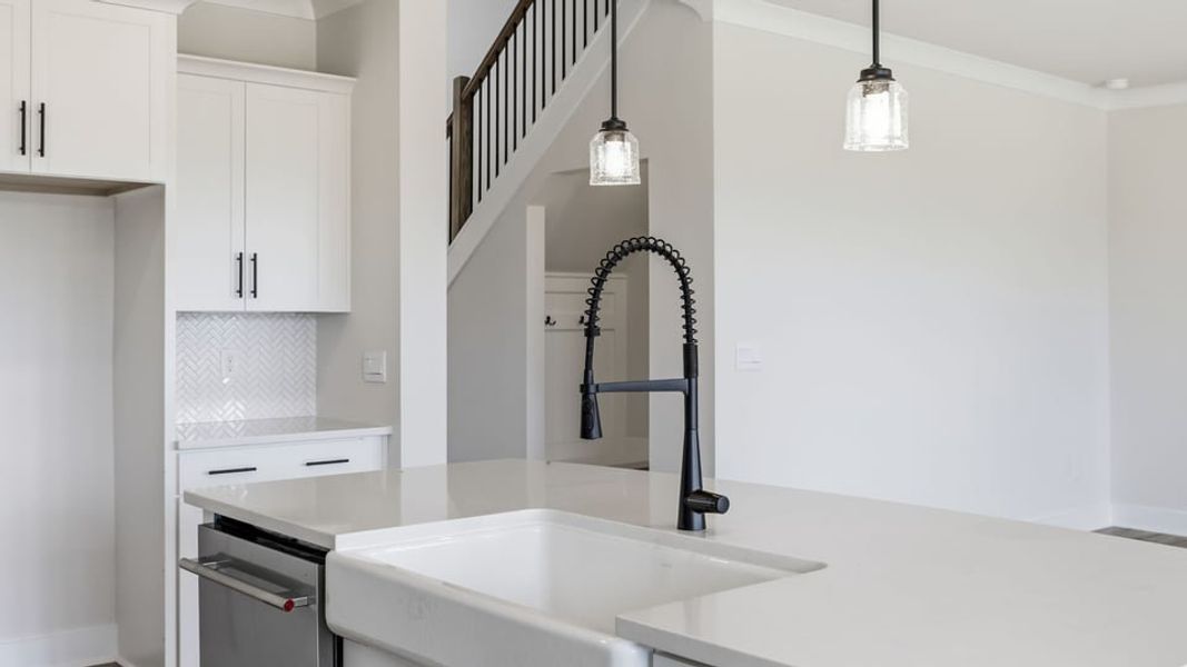 Furnished interior view inside a new home in Sunset Summits, Spartanburg (Image 6).
