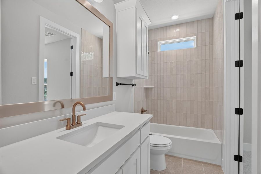 Furnished interior view inside a new home in Timberview Preserves, Weatherford (Image 14).