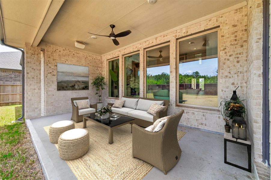 Virtually Staged Patio Virtually Staged Patio