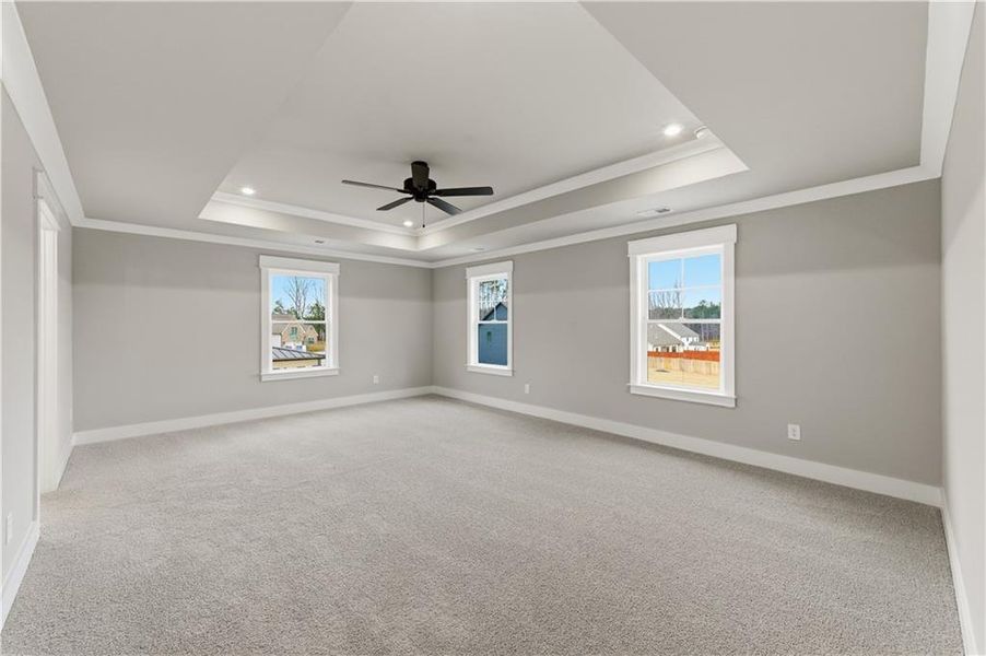 Spacious, unfurnished interior of a new home in Springside Reserve, Powder Springs (Image 33).