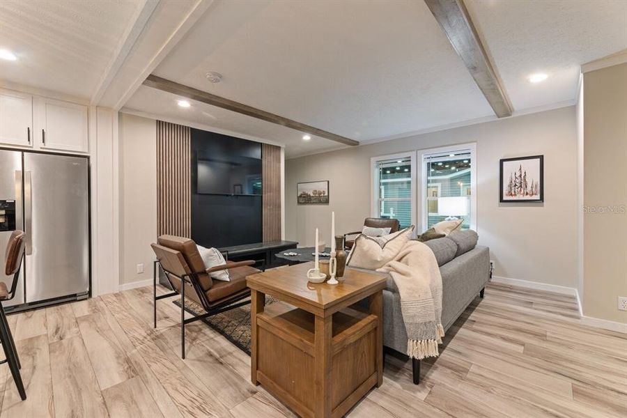 Furnished interior view inside a new home in , Okeechobee (Image 36).