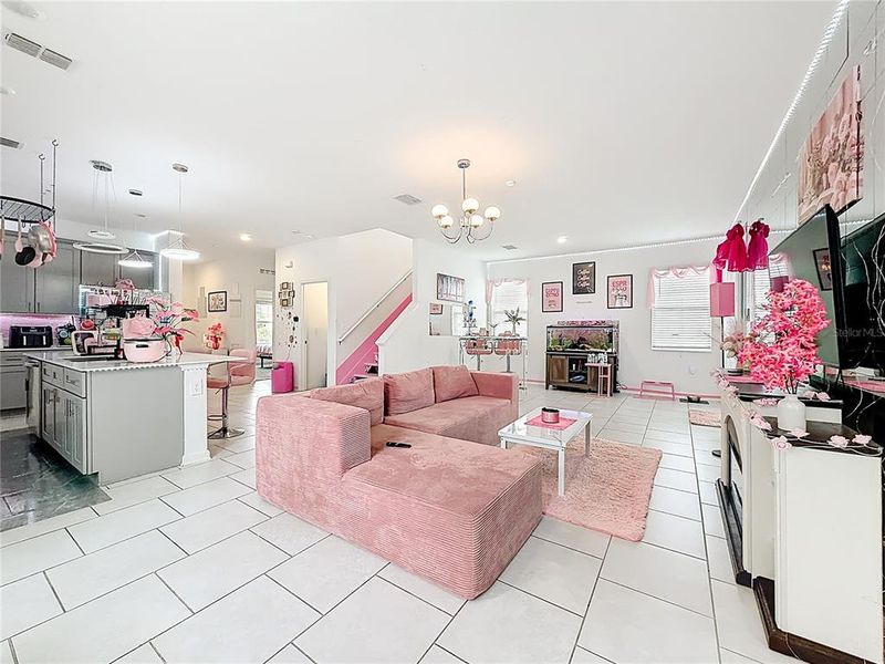 Furnished interior view inside a new home in Rhett's Ridge, Apopka (Image 22).
