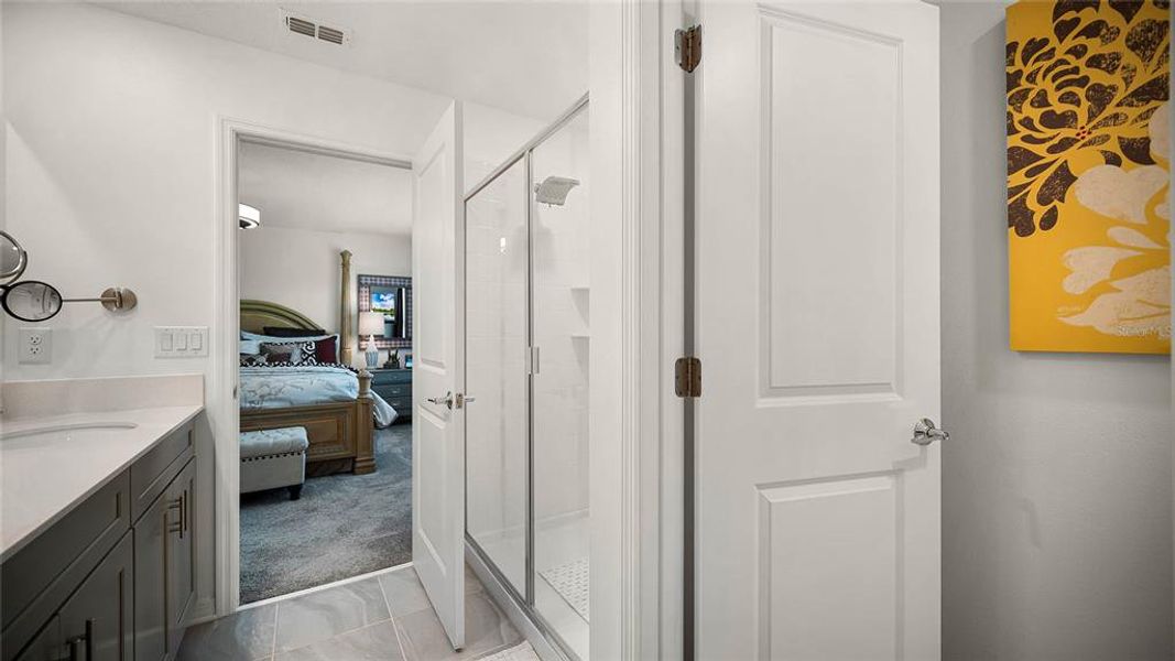 Furnished interior view inside a new home in , Daytona Beach (Image 26). Furnished interior view inside a new home in , Daytona Beach (Image 26).