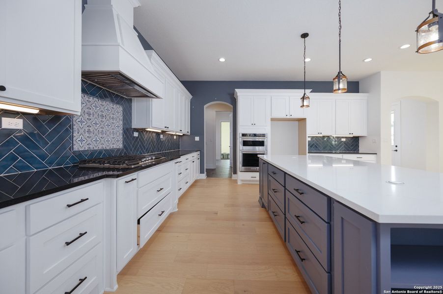 Furnished interior view inside a new home in , New Braunfels (Image 5).