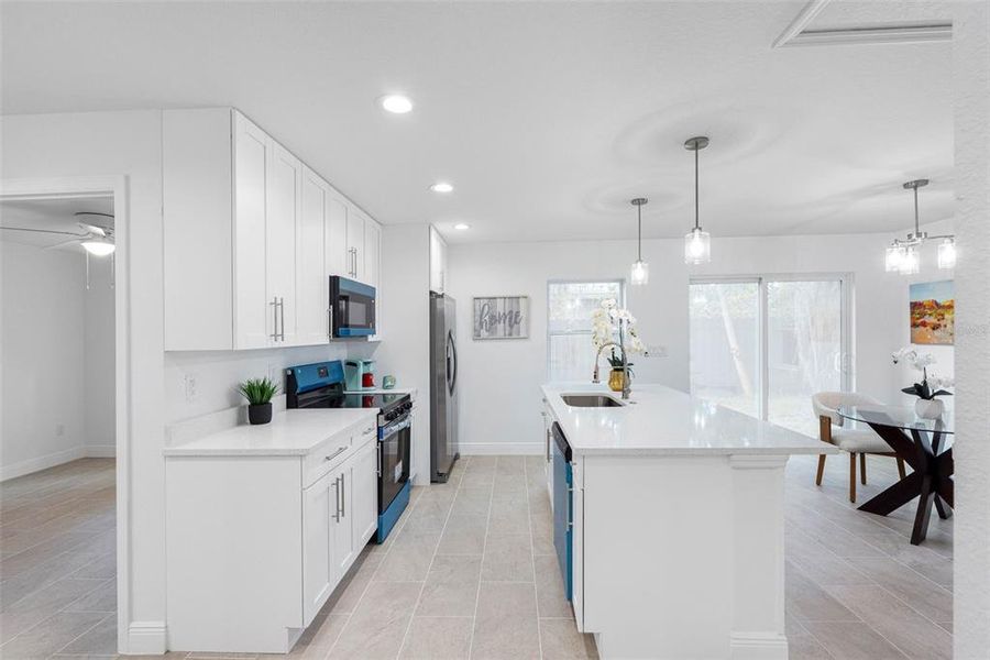 Furnished interior view inside a new home in , Tampa (Image 11).
