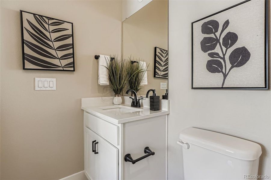 Furnished interior view inside a new home in Hillside at Castle Rock, Castle Rock (Image 5).