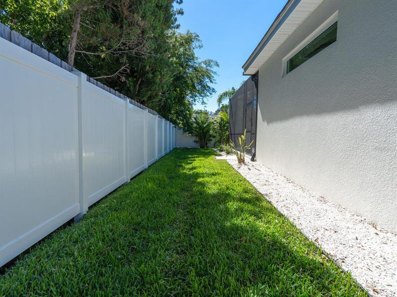 Exterior details and patio area of a home in , Sarasota (Image 2). Exterior details and patio area of a home in , Sarasota (Image 2).