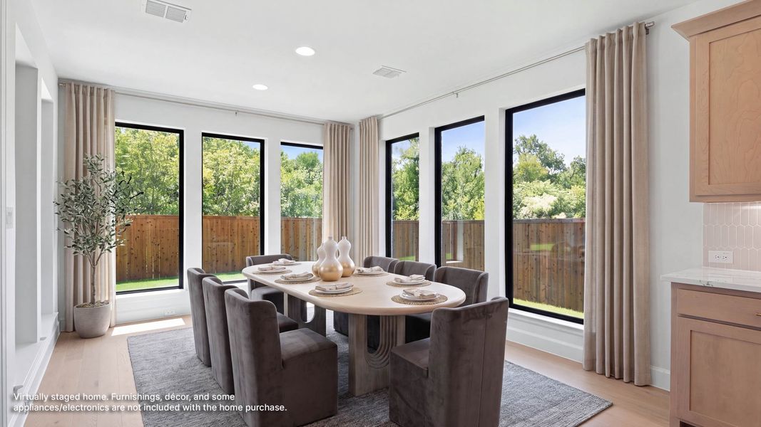 Furnished interior view inside a new home in Sonoma Verde, McLendon-Chisholm (Image 5).