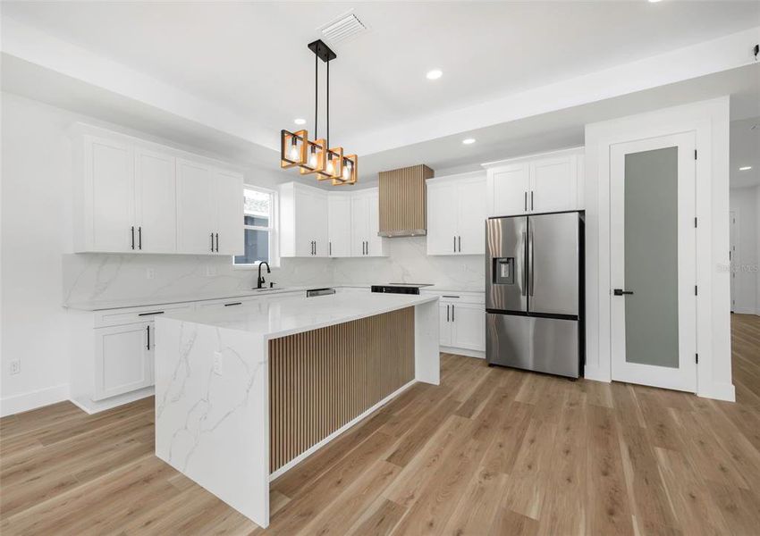Furnished interior view inside a new home in , Dunedin (Image 8).