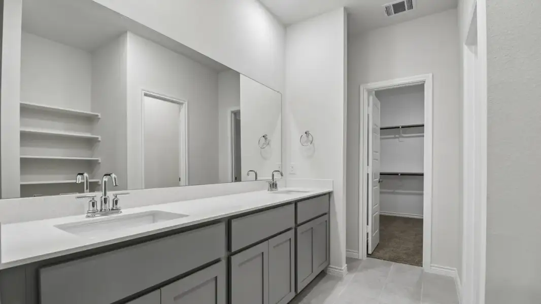Furnished interior view inside a new home in The Woods at Lindsey Place, Anna (Image 4).