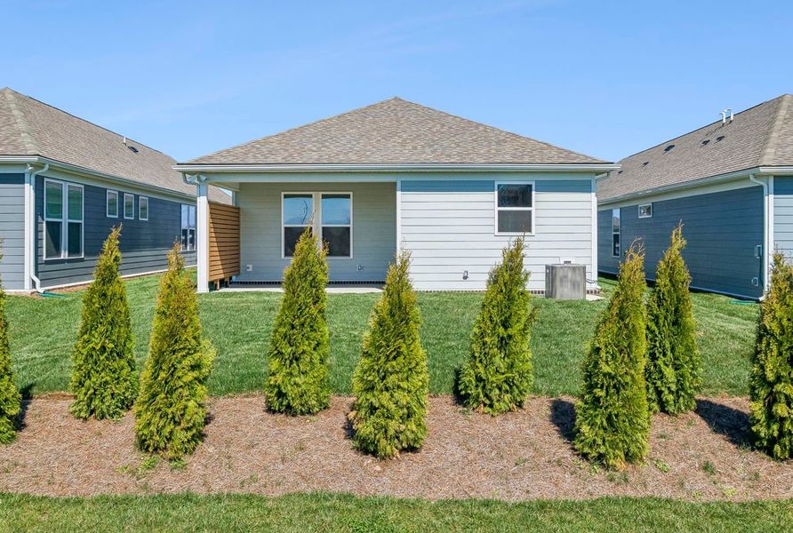 Exterior details and patio area of a home in Del Webb Barton Village, Lebanon (Image 25).