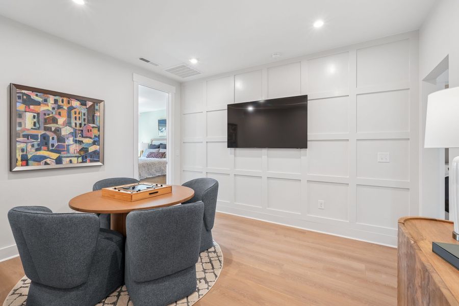 Representative furnished interior of a home built from the Sampson by Tri Pointe Homes in The Townes at NoVi, Pittsboro (Image 11).