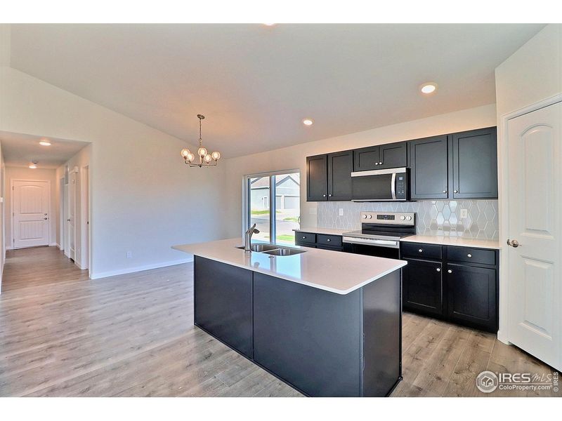 Furnished interior view inside a new home in , Evans (Image 9).