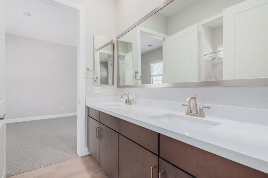 Furnished interior view inside a new home in Bellero Estates, Queen Creek (Image 14).