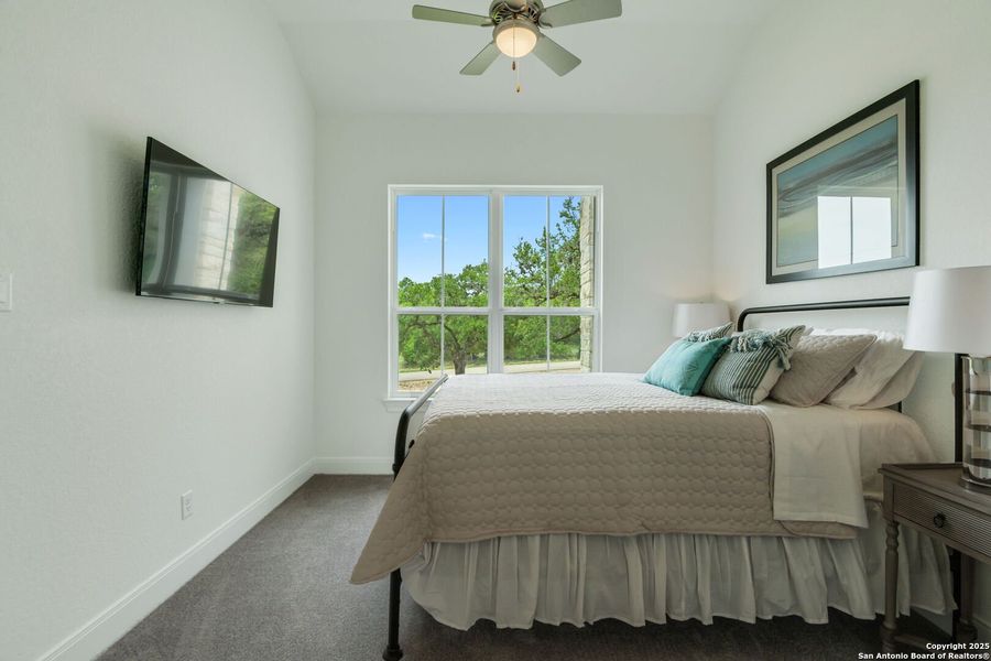 Furnished interior view inside a new home in Alamo Estates, San Antonio (Image 13).