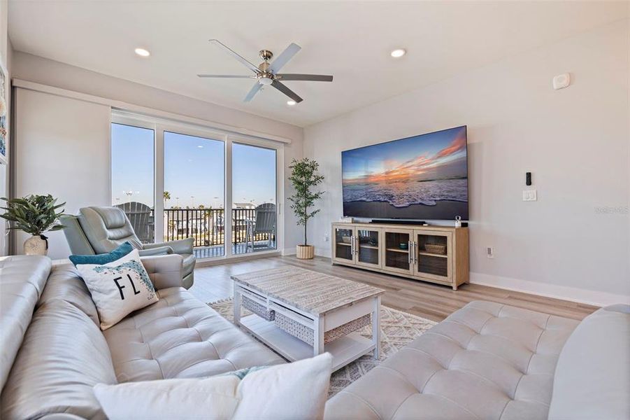 Furnished interior view inside a new home in , Madeira Beach (Image 27). Furnished interior view inside a new home in , Madeira Beach (Image 27).