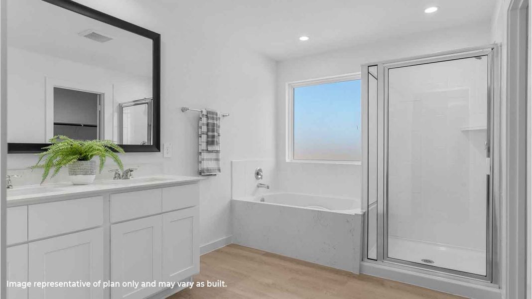 Representative furnished interior of a home built from the Lakeway by D.R. Horton in Lago Mar, Texas City (Image 11). Representative furnished interior of a home built from the Lakeway by D.R. Horton in Lago Mar, Texas City (Image 11).